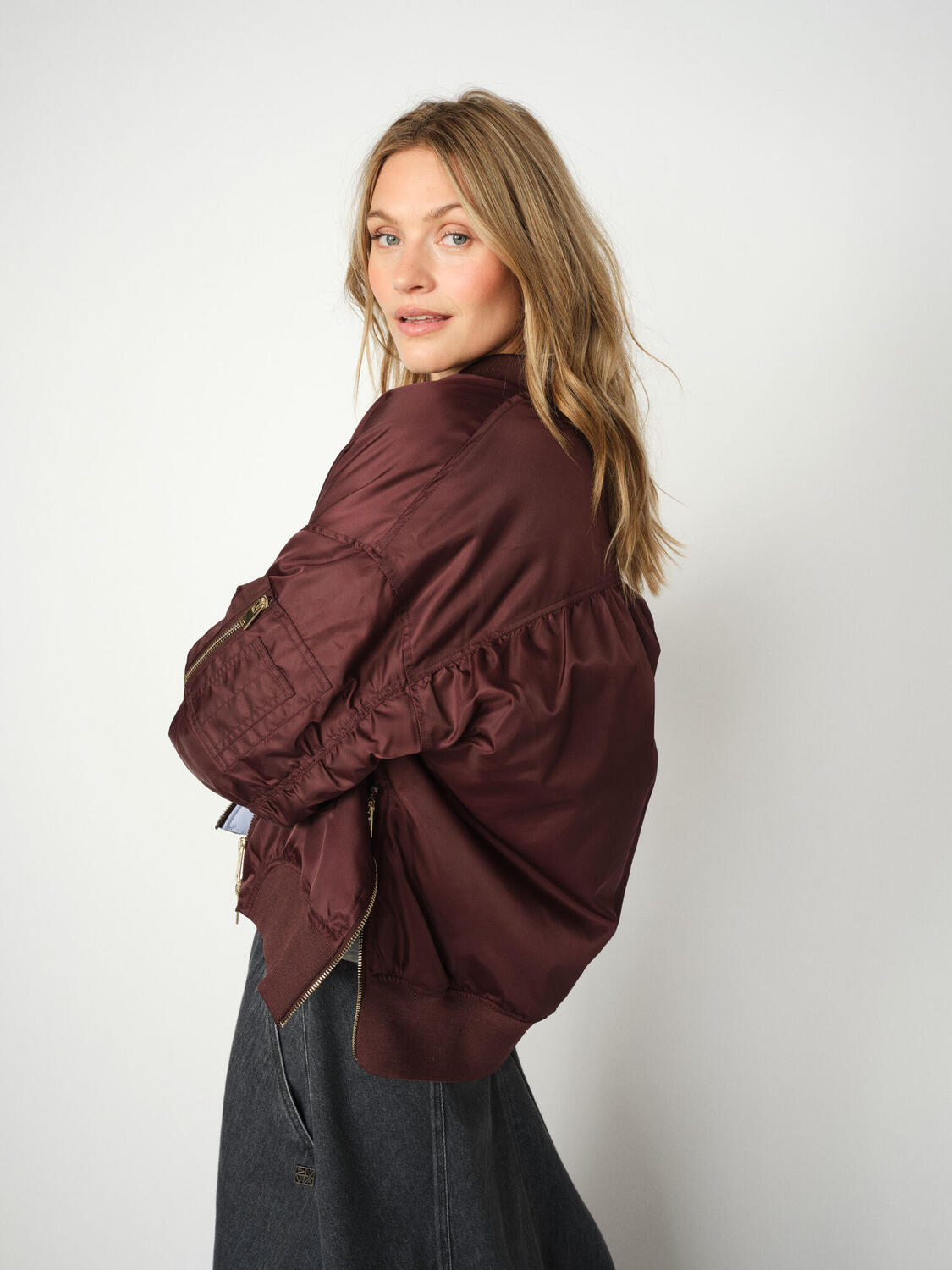 Ruby bomberjakke - Fudge